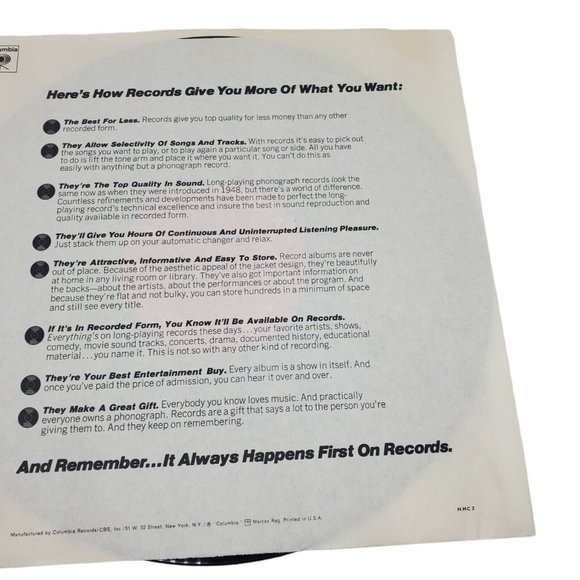 Andy Williams Happy Heart (Vinyl, 1969) Columbia CS 9844 VG LP Record Album - Picture 8 of 9